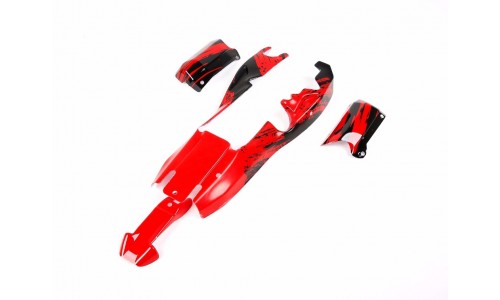 5B Body Shells - Red And Black As Per Picture | Rovan Sports